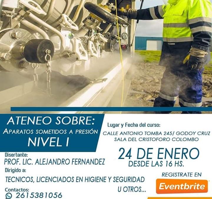 Ateneo sobre: Aparatos Sometidos a Presión // Nivel 1