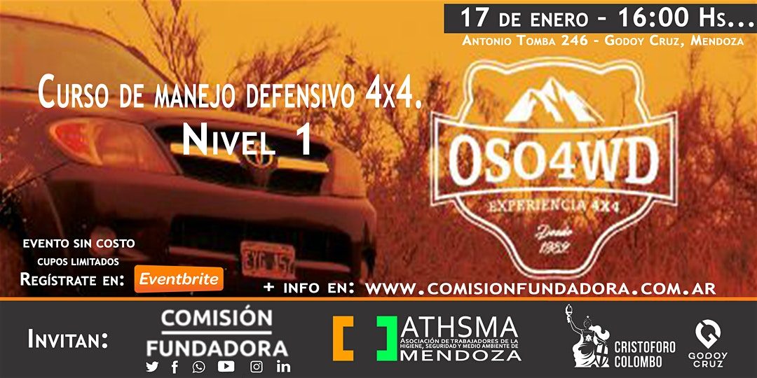 Curso de Manejo Defensivo 4×4 – Nivel 1